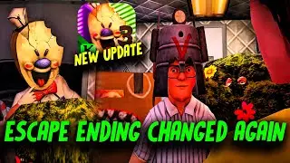 Ice Scream 3 New Update - ESCAPE ENDING CHANGED AGAIN