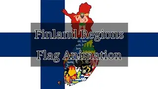 Finland Regions Flag Animation