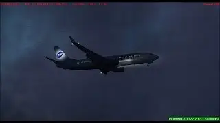[FSX] Crosswind landing At St. Peterburg Airport