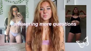 building a workout routine + healthy lifestyle | answering q's