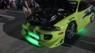 Worlds Largest Paul Walker Meet (PAUL WALKERS GREEN ECLIPSE)