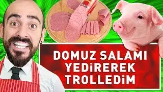 DOMUZ SALAMI YEDİRİP TROLLEDİM ! (%100 PAHALI YEMEK)