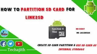 How to partition SD Card for Link2sd using Minitool