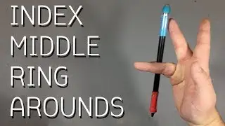 Pen Spinning Tutorial for Beginners – Finger Around: Index, Middle, Ring