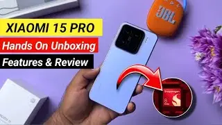 Xiaomi 15 Pro Unboxing and Hands on With Features and Review | Qualcomm Snapdragon 8 Gen Elite ⚡⚡