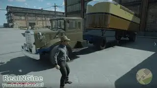 To be а Trucker in Lost Heaven -Attaching a semitrailer to Hank A truck- Mafia Definitive Edition