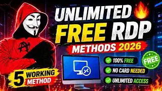Unlimited FREE RDP Methods 2026 🔥 | 5 Best Working Tricks (No Card Needed)