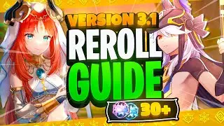Reroll Guide - Genshin Impact 3.1