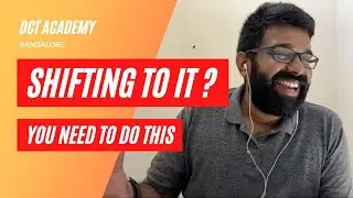 Do this if you are shifting to IT field.