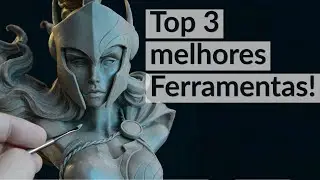 As melhores ferramentas para escultura  | Mão na massa EP 11 |ESCULTURA DE PERSONAGENS | ARCÁDIA 3D