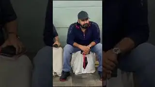 Lalettan’s Entry to Amma Rehearsal Camp | Mobile Shots | Amma Official