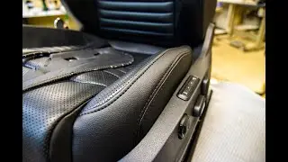 Ремонт обивки сиденья VW Passat B8