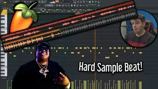 Creating a HARD BigXthaPlug Sample Type Beat! | Making a Beat in FL Studio 21