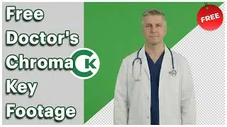Free Doctor Green Screen Footage | Professional Doctor Chroma Key