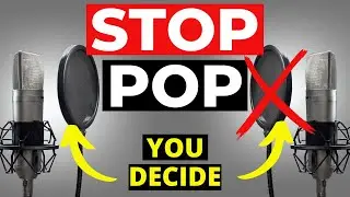 Popper Stopper, or NO Popper Stopper? (Pop Filters DEBUNKED)