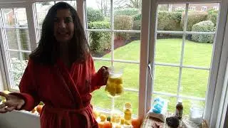 Citrus Bath Mixture for Skin Exfoliation with Tsetsi. How I Prepare my Bath Water?