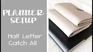 PLANNER SETUP || Half Letter
