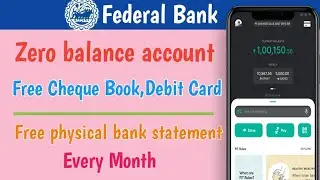 New  Zero Balance Account Opening Online | Fi Money Zero Balance Account | By Tech Guru Finance
