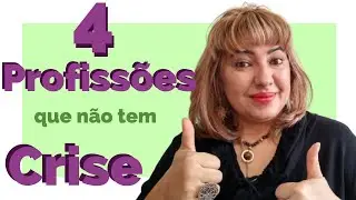 4 Profissões em ALTA que NÃO tem CRISE - Renda Extra