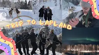 a little glimpse of our finnish lapland trip | husky sledding, swimming in an ice lake
