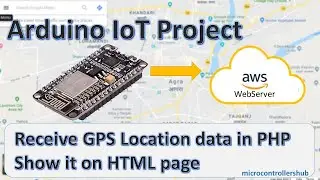 Adding scripts on Web-server to receive location data | IoT | Car GPS tracker system part 4