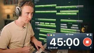 Composing a contemporary electro + piano track in 45 minutes!