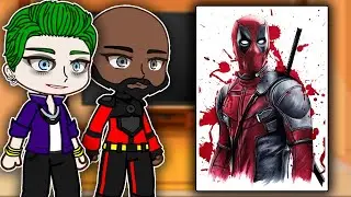 Suicide Squad React To Deadpool | Gacha react