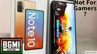 Redmi Note 10 PRO BGMI Gaming Test Lag, Heat?