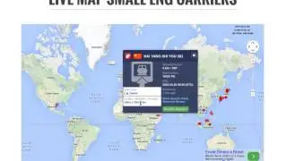 Live Map of Small LNG Carriers - how to use it