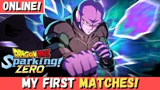 My FIRST ONLINE BATTLES In Dragon Ball Sparking Zero