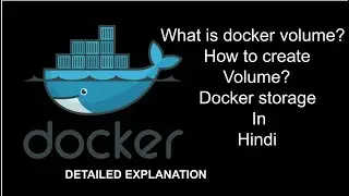 What is Docker Volume | How to create Volumes | What is Bind Mount | Docker Storage | in Hindi