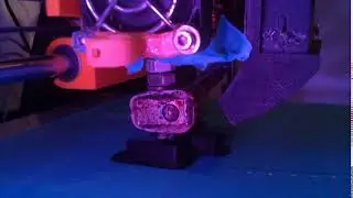 Cam Mount Hinge- 3D Printing Timelapse