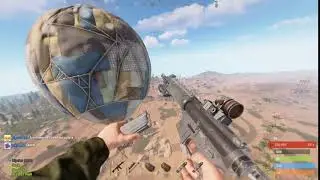 Rust Crazy Hot Air Balloon Kid