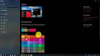 HOW TO ENABLE DARK THEME IN WINDOWS 10