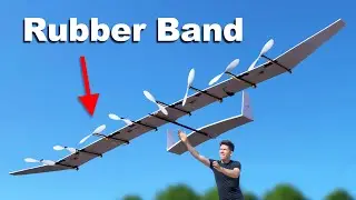 Giant Rubber-Band Plane