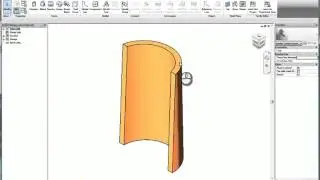 Revit Barrel Wall and Curved Spanish Tile Roof