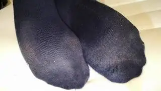 Dirty socks after work......
