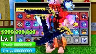 I CREATED THE STRONGEST LEVEL 1 ACCOUNT IN BLOX FRUITS!
