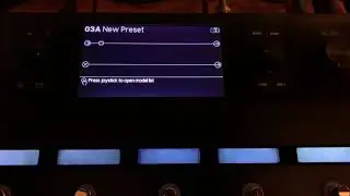 Line 6 Helix 3.0 Firmware - Favorites in Action