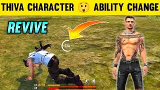 THIVA CHARACTER ABILITY CHANGE 😲 THIVA CHARACTER NEW ABILITY AFTER OB31 UPDATE FREE FIRE