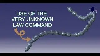 Use of The Very Unknown Law Command - CATIA V5