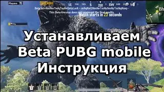Устанавливаем Beta PUBG Mobile 1.4
