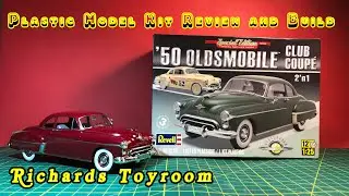 Plastic Model Kit Review & Build 1950 Oldsmobile by Revell