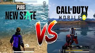 PUBG: NEW STATE VS Call of Duty Mobile / Сравнение графики (Ультра настройки )
