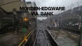 Cab Ride Morden Edgware via Bank
