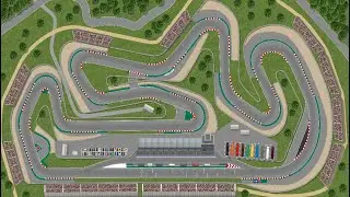 Ultimate Racing 2D 2 - 2024 MotoGP Portuguese Grand Prix AI Simulation Race