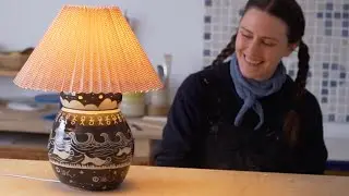 I made a lamp!