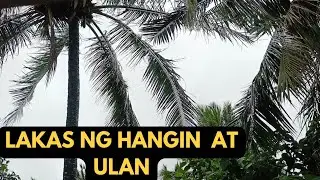 BIGLANG LUMAKAS ANG HANGIN AT ULAN @TYPHOON NANDO