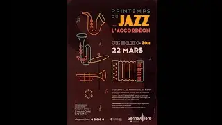 CONCERT du CNIMA - Jazz et 'Accordéon - au Conservatoire de Gennevilliers