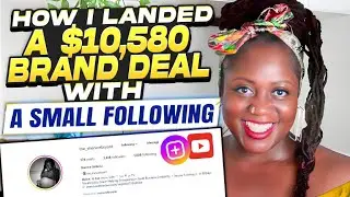 How To Get PAID Brand Deals With a SMALL Following